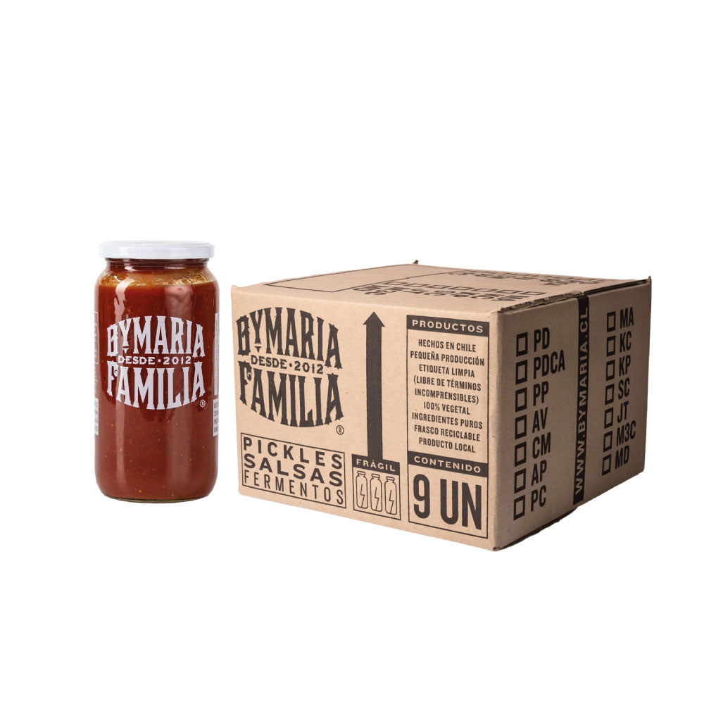 Caja 9 Ketchup Picante XL