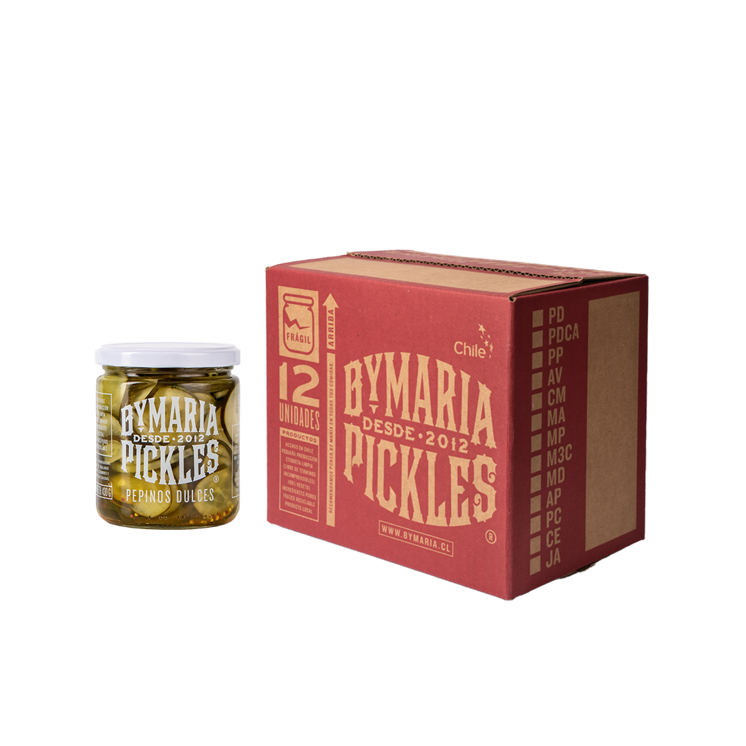 Caja 12 Pepinos Dulces