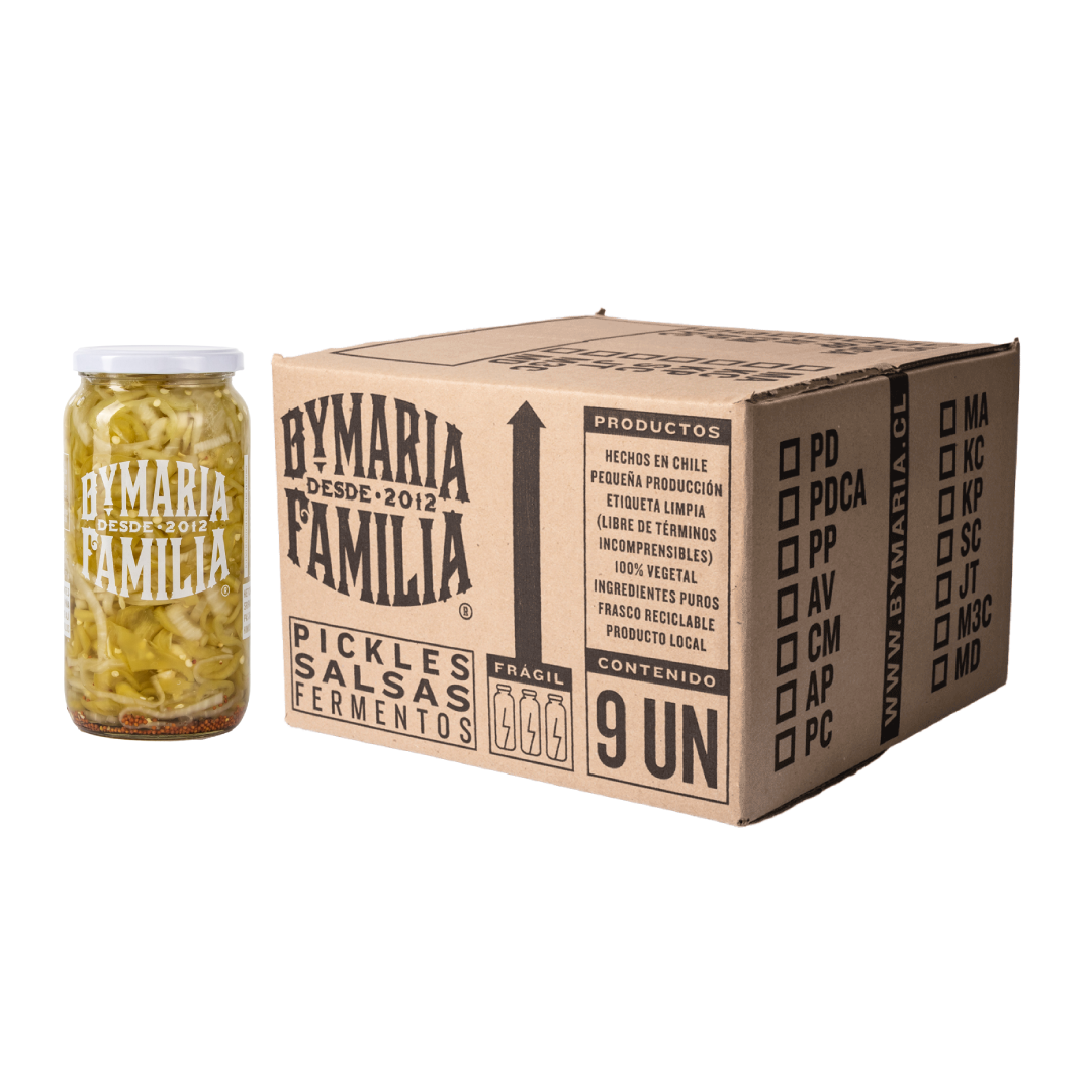 Caja 9 Ají Verde XL