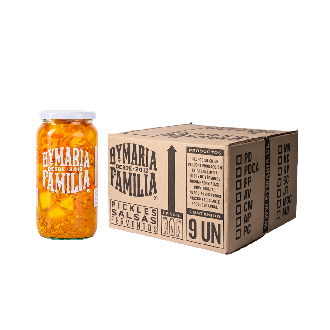 Caja 9 Ají con Piña XL