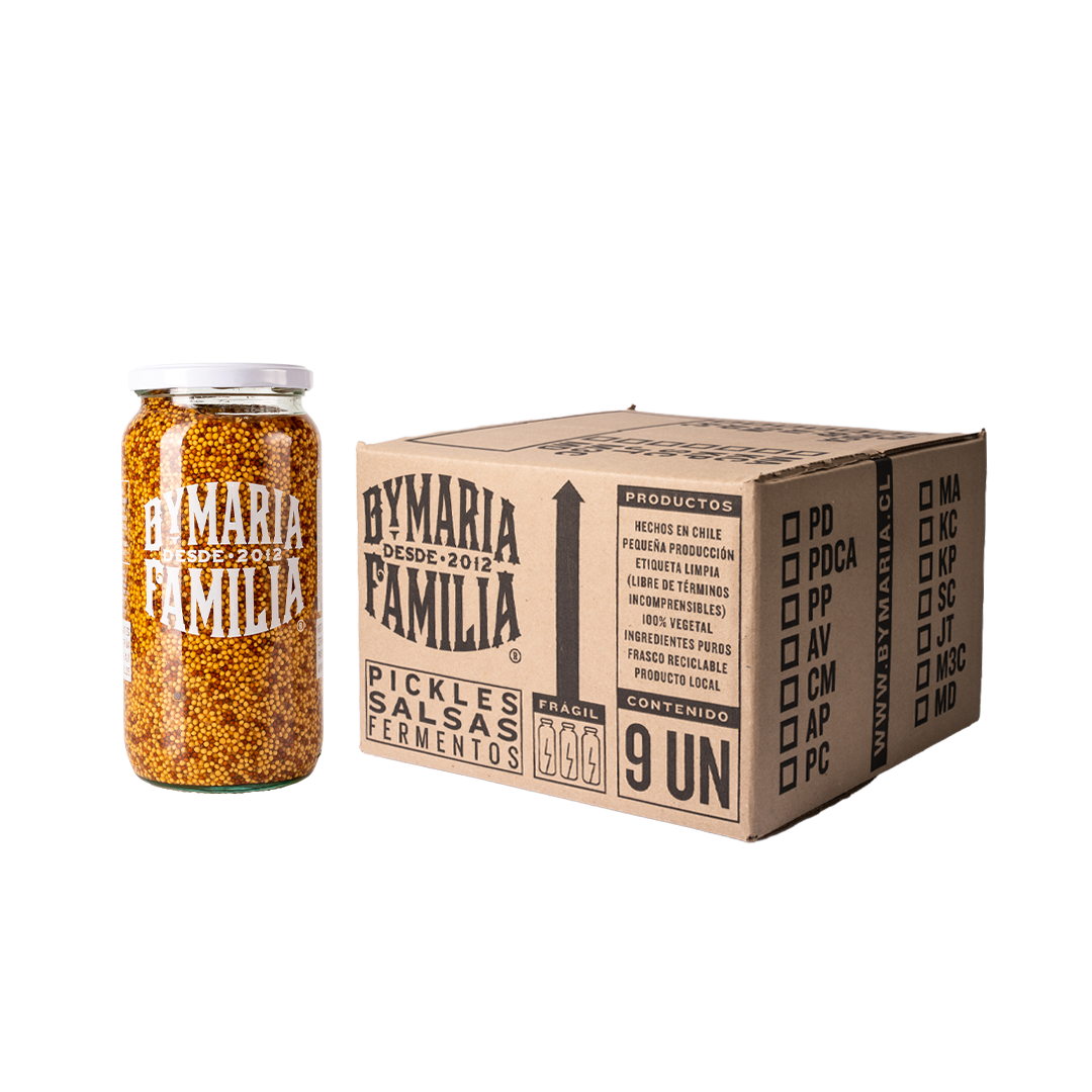 Caja 9 Mostaza Triple Crunch XL