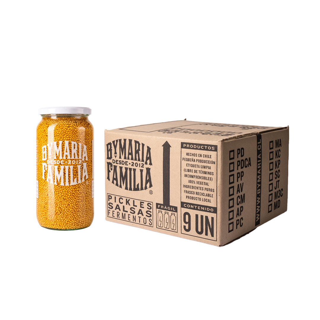 Caja 9 Mostaza Dulce XL